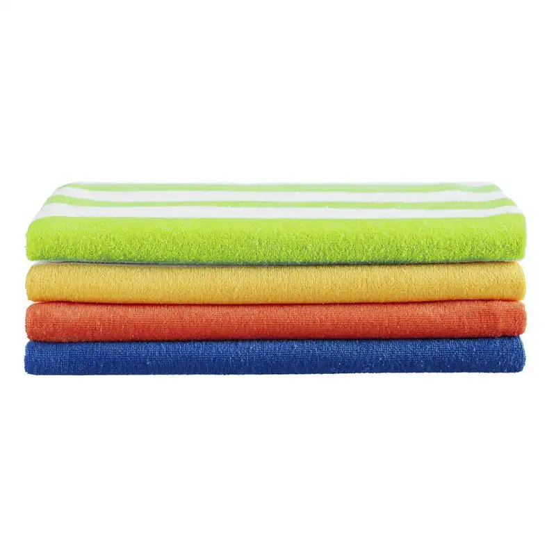 

Cabana Stripe Beach Towels, Standard Size, Assorted Colors, 28 in x 60 in
