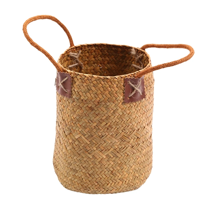 

Трава для домашнего сада корзина для белья, корзины для хранения, подвесная корзина, цветочные горшки, вазы, плантатор, органайзер L