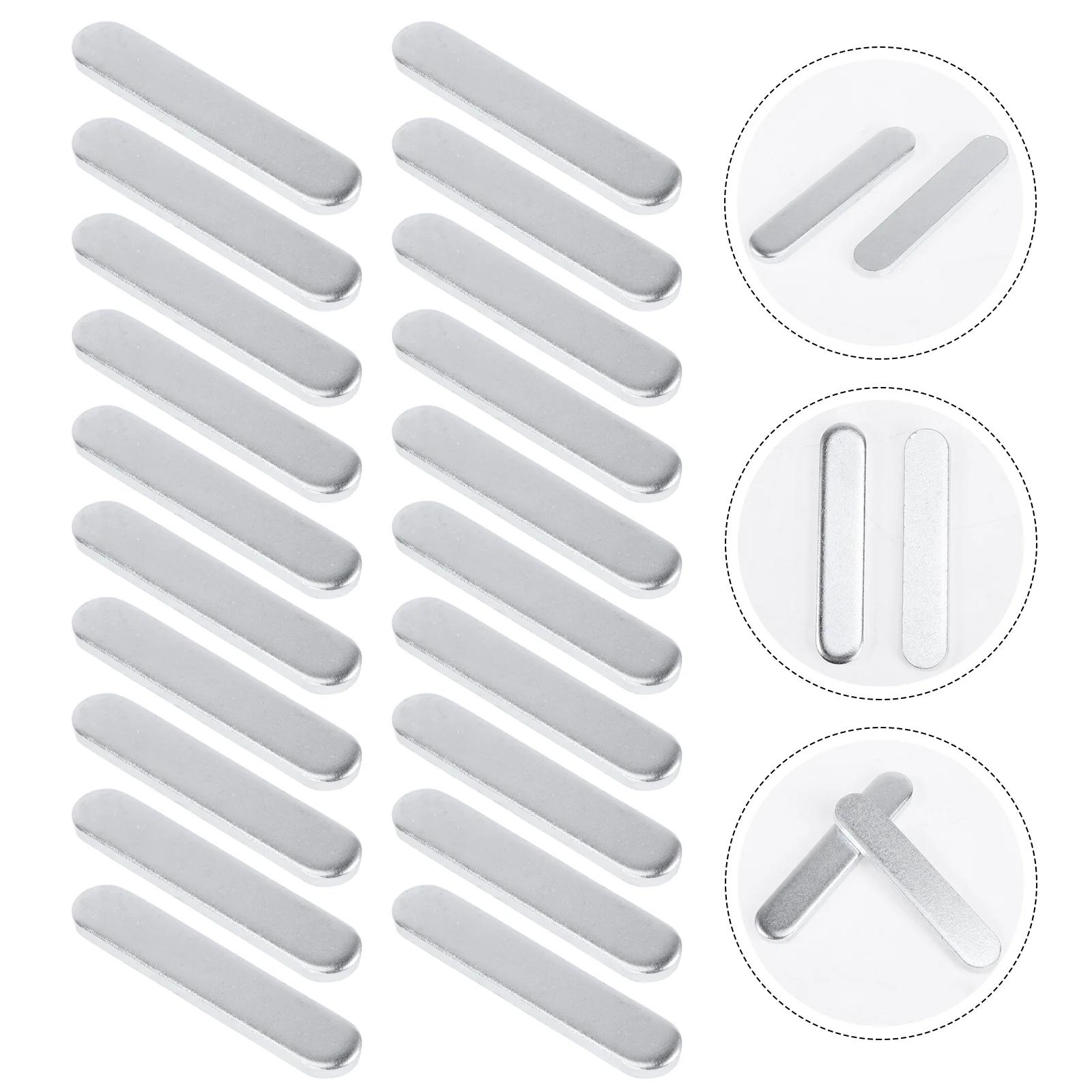 

20Pcs Curtain Weights Heavy Outdoor Drapery Weights Fabric Curtain Weights Curtain Weight Fabric