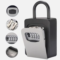 password key box outdoor key safe lock box decoration key code box key storage lock box wall mounted password box