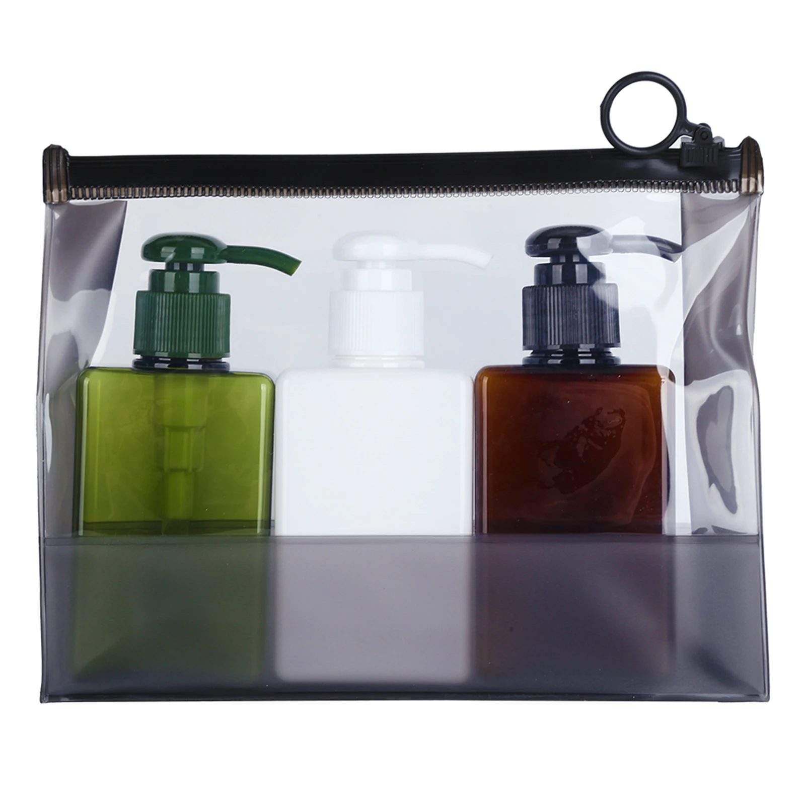 

3PCS Soap Dispenser Bottle Press Type Lotion Body Soap Empty Pump Bottle Set 150ml