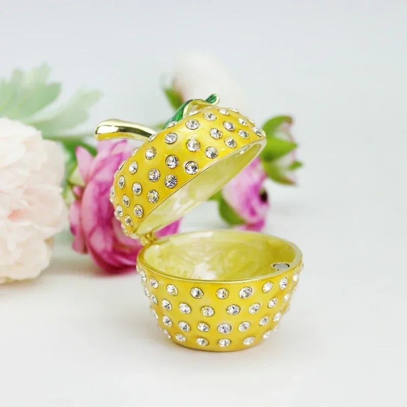 SHINNYGIFTS Рождественская подарочная коробка ручная роспись золотое яблоко