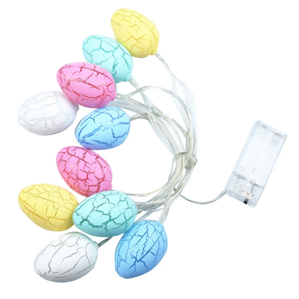 

Colorful Indoor Easter Eggs Fairy Holiday Battery Operated IP43 Waterproof Seasonal LED String Light Home Decor Party Bedroom