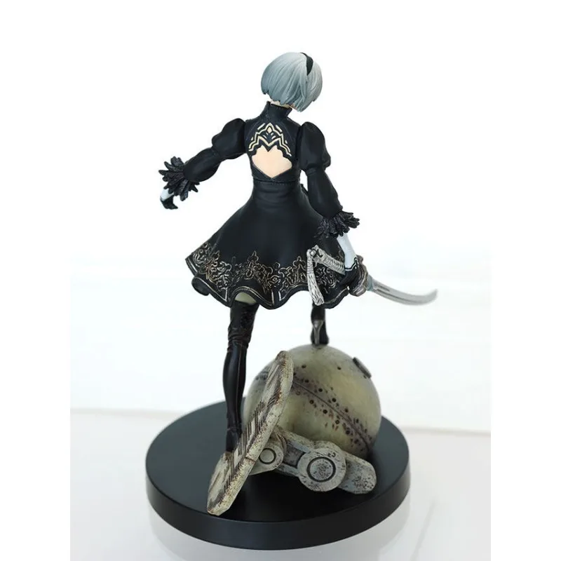 Фото Новая аниме-фигурка GK YoRHa No 2 Type B, милая сборная модель из смолы, белая, для самостоятельной сборки, игрушка, кукла, украшение, подарок №5