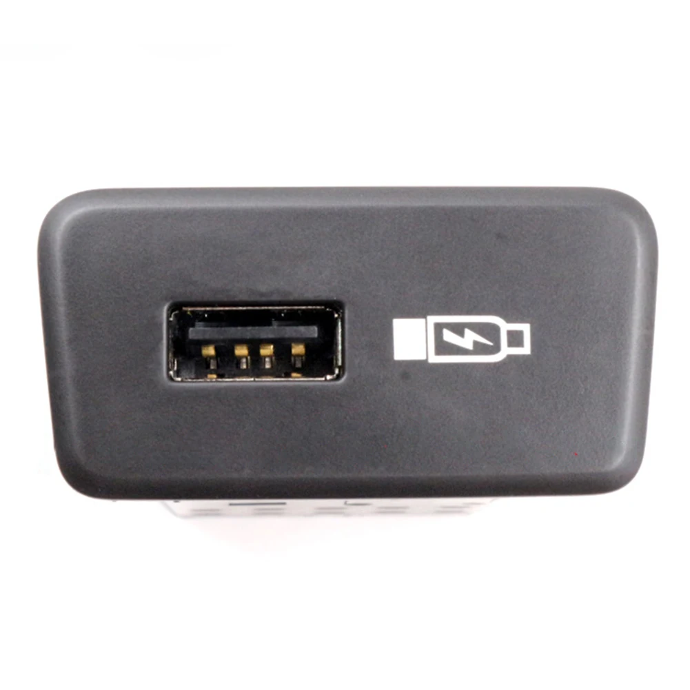 

100% Brand New Auxiliary Audio USB Auxiliary Audio For Scania R Series Truck Panel Interface 2554704 ABS Black