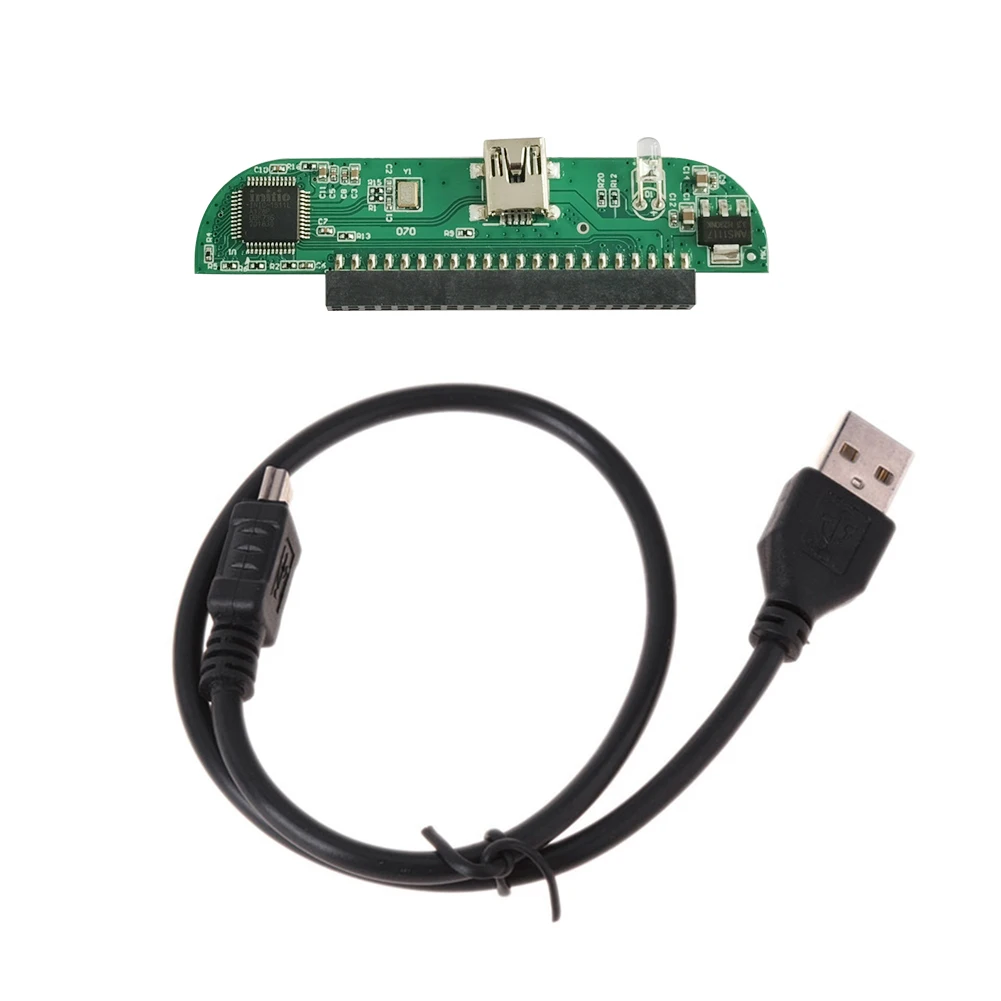

USB 2.0 IDE Adapter 2.5 HDD IDE Hard Disk Connector Hard Drive Converter With Data Cable Desktop Computer Accessories