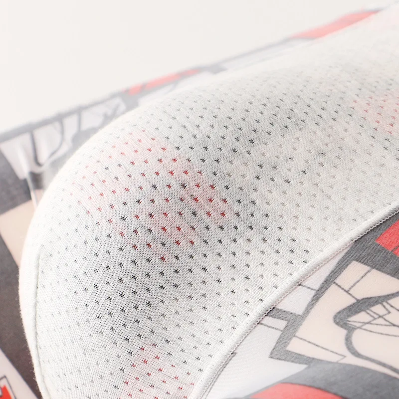 3 Pcs Summer Ice Silk Men Underwear Fashion Print Panties Low Waist Breathable Boxers Cute Cartoon Underpants Boxers for Boys