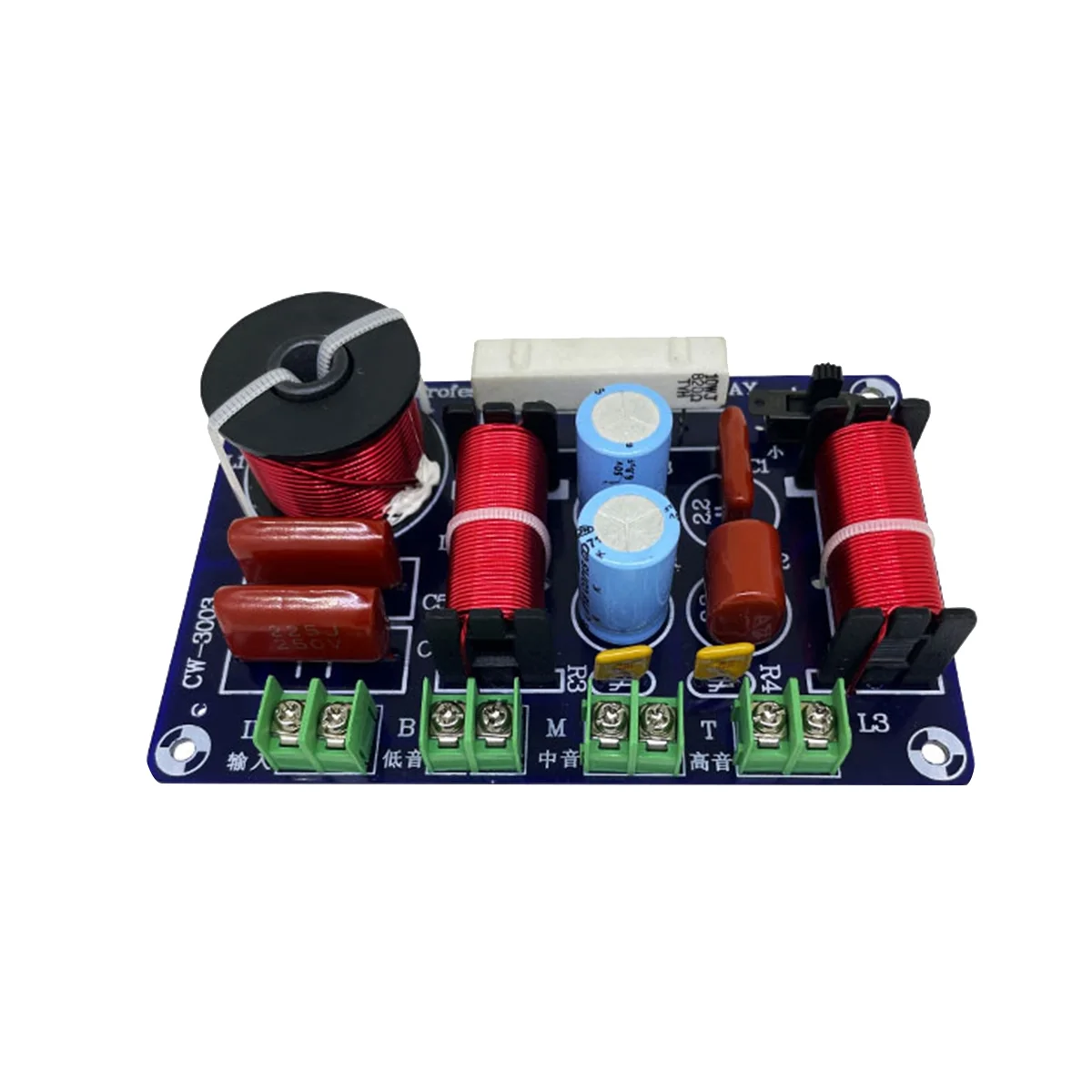 

HiFi Speaker Frequency Divider HiFi Crossover Filter Distributior DIY Ktv Stage Car Audio Woofer Speaker Filter