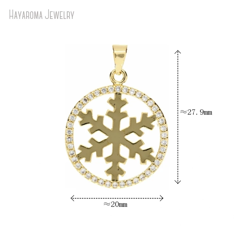 5 шт. медь золотого цвета круглая монета в форме круга геометрическая снежинка