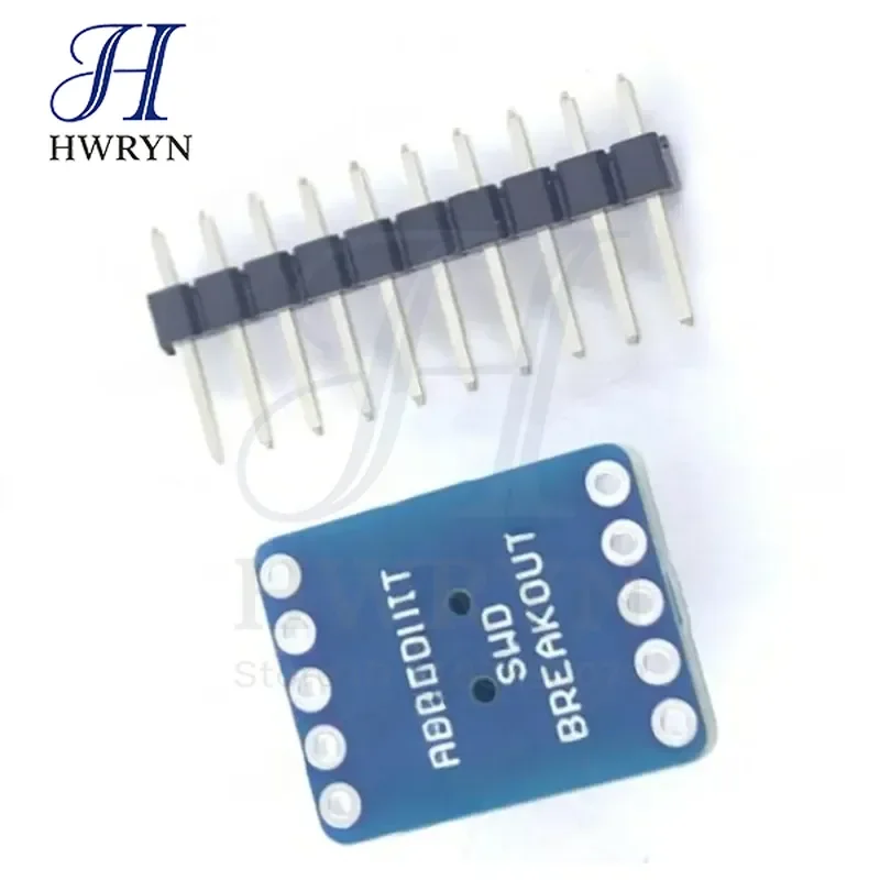 Кабель-адаптер JTAG-SWD 2x5 (1.27 мм на 2.54 мм) для отладочного программатора STM32 ARM (art.: 3920dc9721b3f) - 3920dc9721b3f