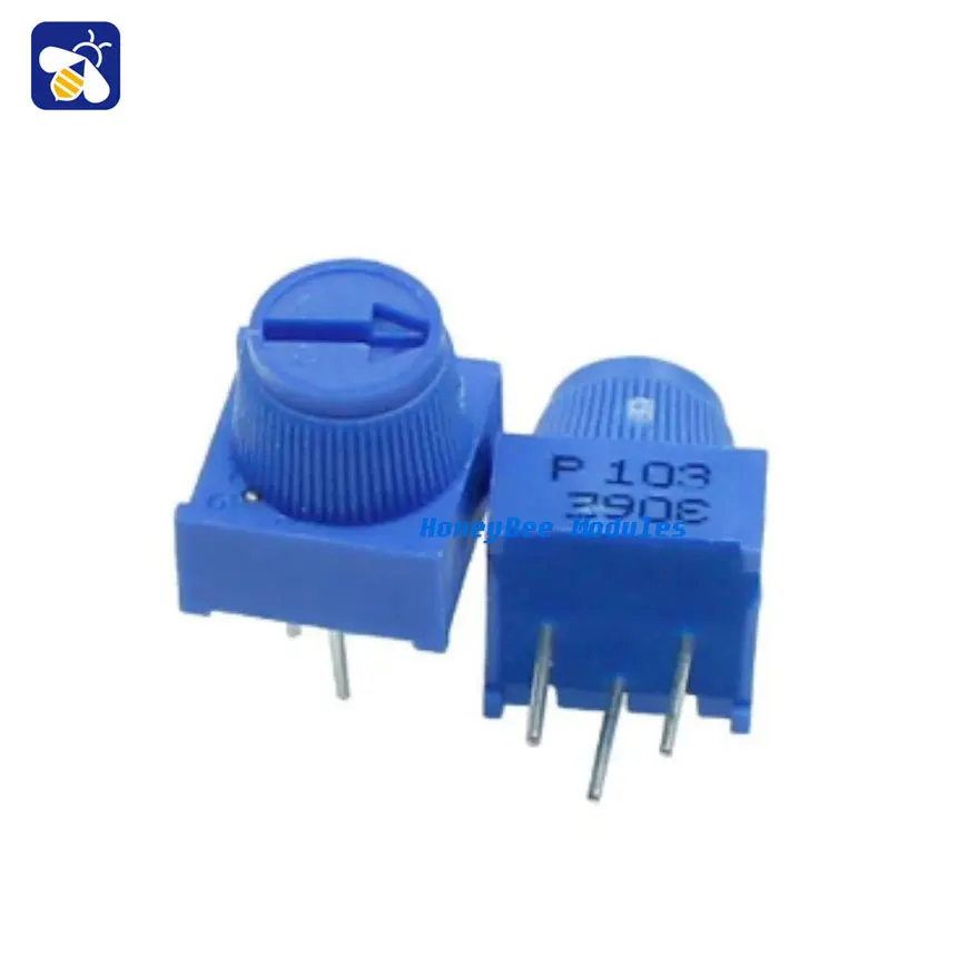 Регулируемый резистор 3386P-1-103 1K/2K/5K/10K/20K/50K