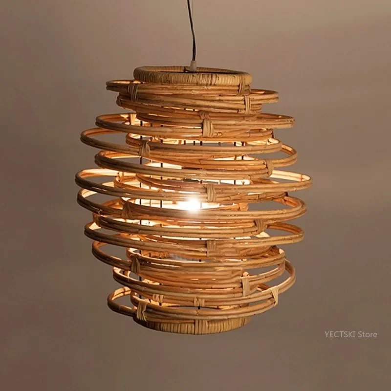 GHJUYIOL подвесной светильник с виноградной лозой чайная комната дзен ретро