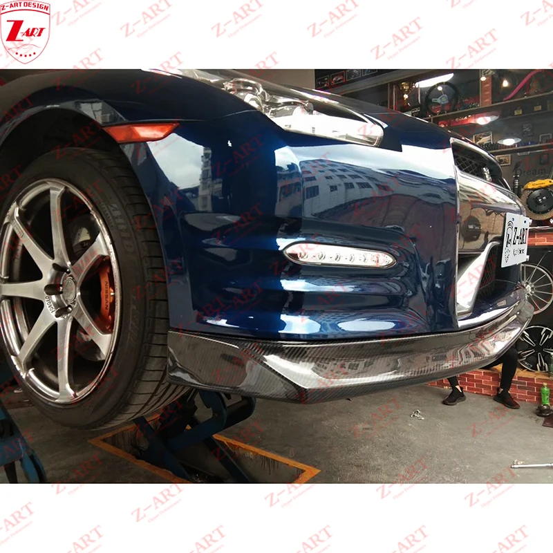 Z-ART комплект для тела из гипер углеродного волокна GT-R R35 тюнинга GTR Aerokit передняя