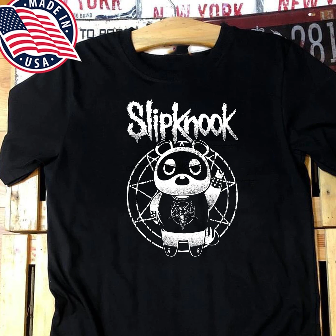 Смешная черная игровая футболка Tom Nook с перекрещиванием животных в виде тяжелого