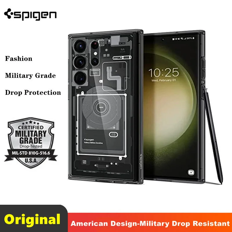 

Spigen Compatible | Ultra Hybrid | ZeroOne Cover For Samsung Galaxy S23 Ultra Case