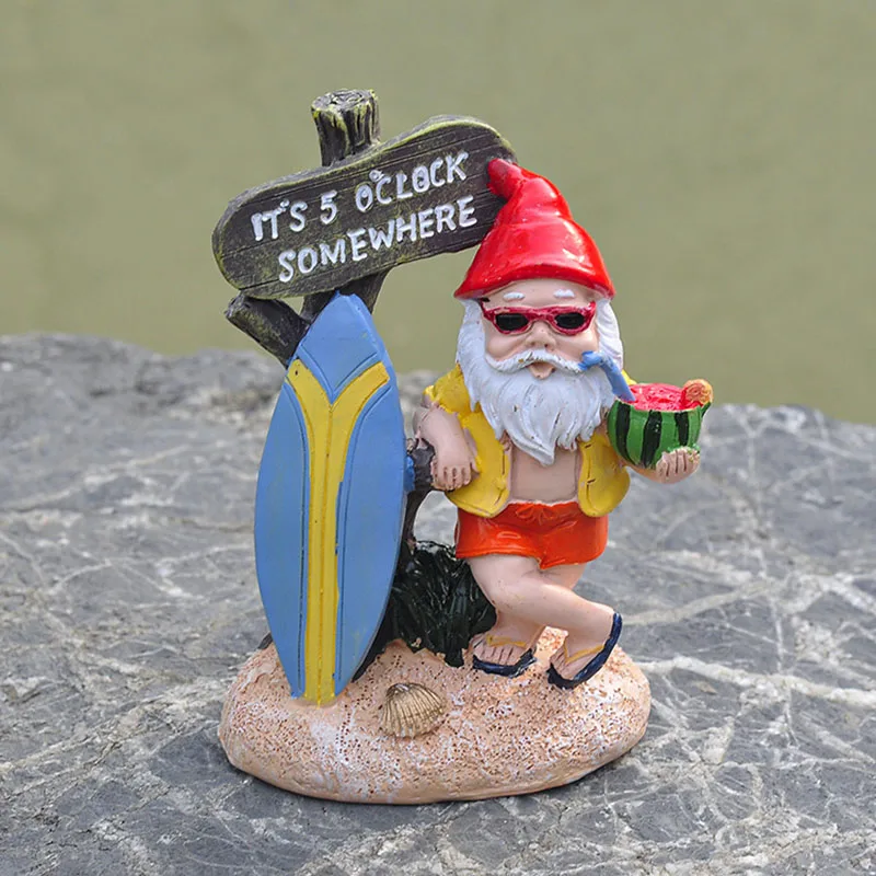 

Идеальная садовая карликовая парная полимерная садовая статуя гном ремесло Рождественское украшение для вечеринки для дома офиса Сказочн...