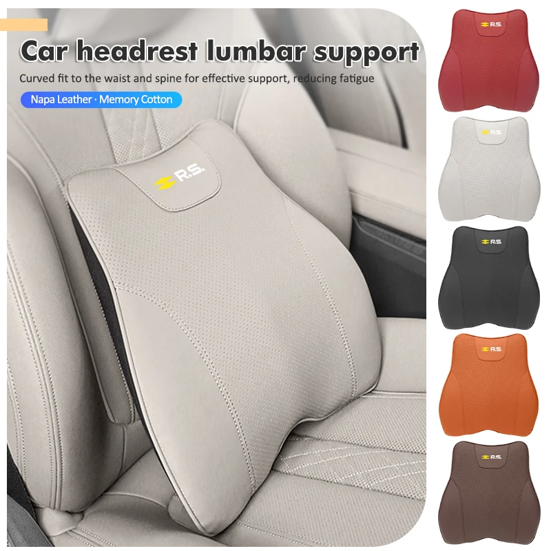 Автомобильная подушка на подголовник из пены с эффектом памяти для Renaul RS Clio Scenic