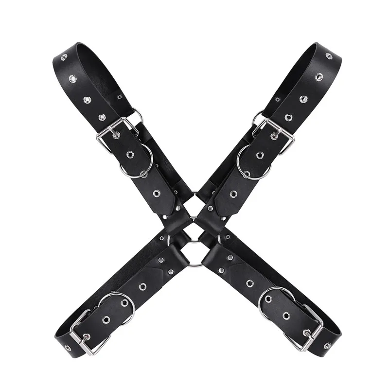 Регулируемый Мужской Fetish Master Нагрудный Ремень В Стиле Панк Сексуальный Женский