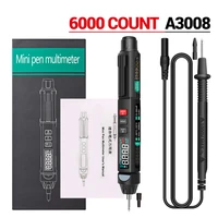 a3008 digital multimeter auto intelligent sensor pen tester 6000 counts noncontact voltage meter multimetre polimetro