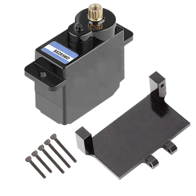 

Цифровой Металлический сервопривод и металлический сервопривод, кронштейн для 1/24 RC Crawler Car Axial SCX24 90081 AXI00002, обновленные детали