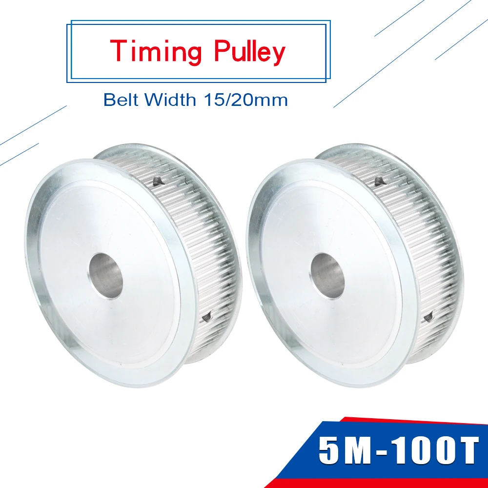 

Шкив из сплава 5M-100T, зубчатый шкив с круглой дугой, размер отверстия 12/14/15/16/19/20 мм, шкив с ремнем AF, форма для резиновой ленты 5 м, ширина 15/20 мм