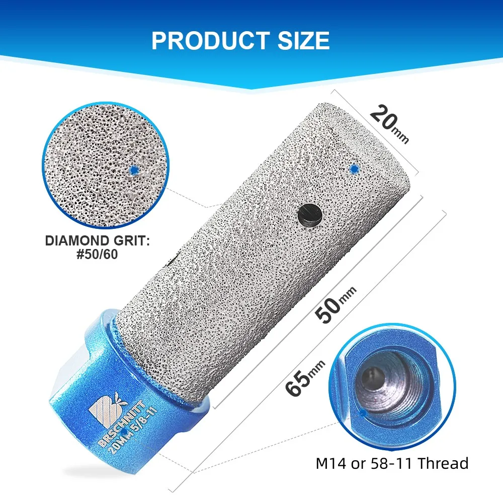 

Фрезы BRSCHNITT для плитки 20/25/35/50 мм