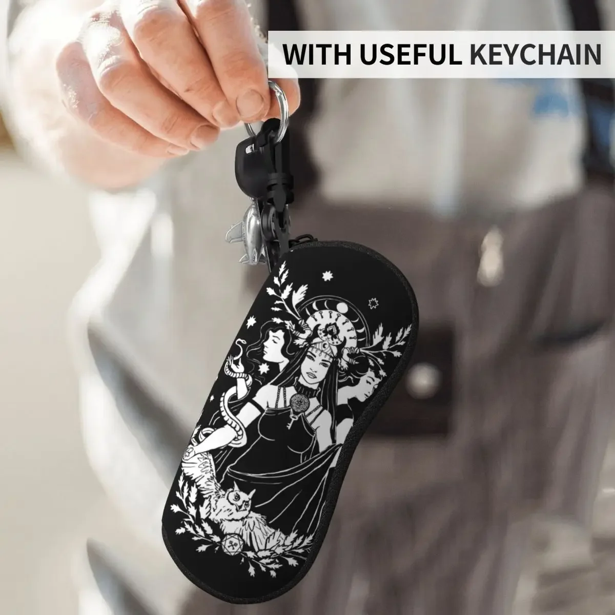 Индивидуальные очки Hekate с тройной богиней мужские и женские мягкие