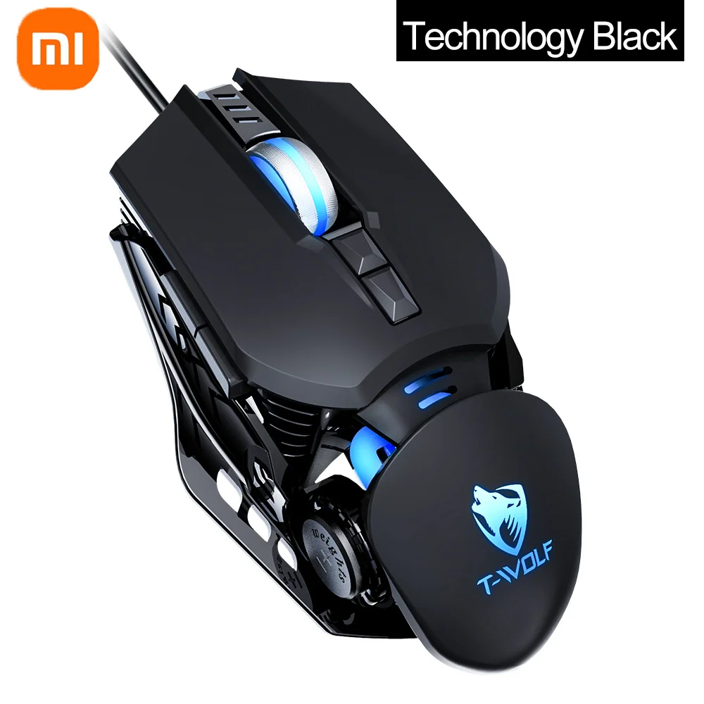 

Xiaomi NewG530 Wired Gaming Mouse Luminous Mechanical Computer Mouse Game Macro Programming Eat Chicken Mice for Laptop PC Gamer