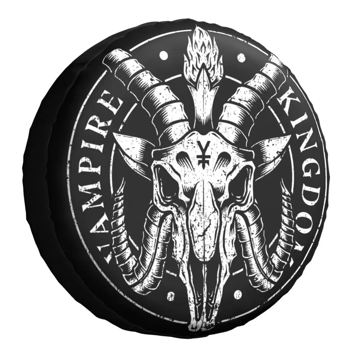 Чехол на запасное колесо Baphomet Kingdom для Honda CRV Jeep RV SUV прицепа оккультный дьявол