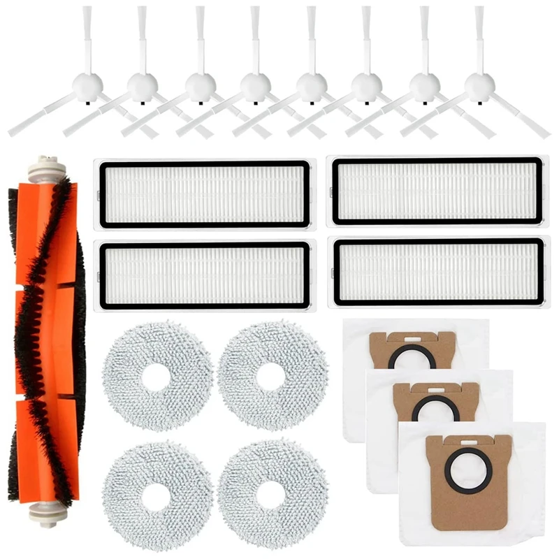 

Roller Brush Replace Roller Brush For Dreame L10 Ultra L10S Ultra Xiaomi X10+ Robot Vacuum Cleaner Spare Parts Accessories Set