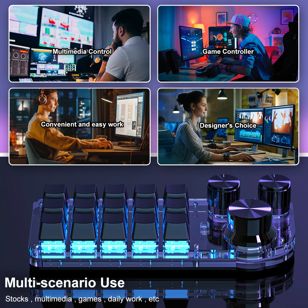 Bluetooth 5 0 программирование пользовательская макроклавиатура RGB механическая