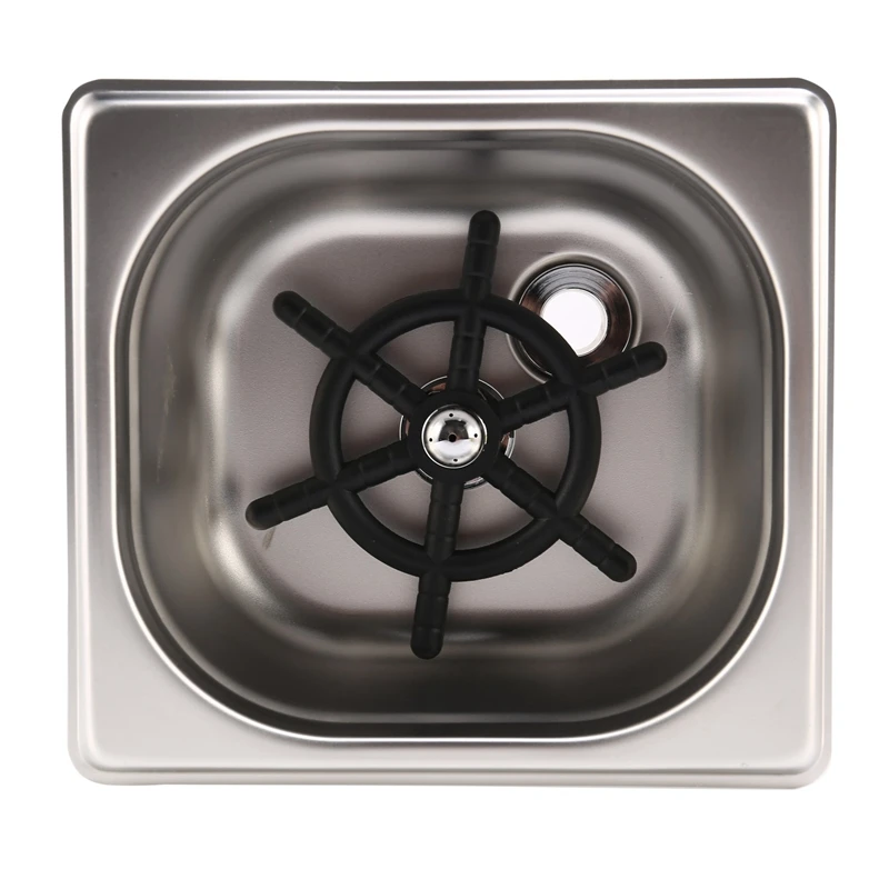 Мойка для стаканов автоматическая мойка из нержавеющей стали стекол промывка