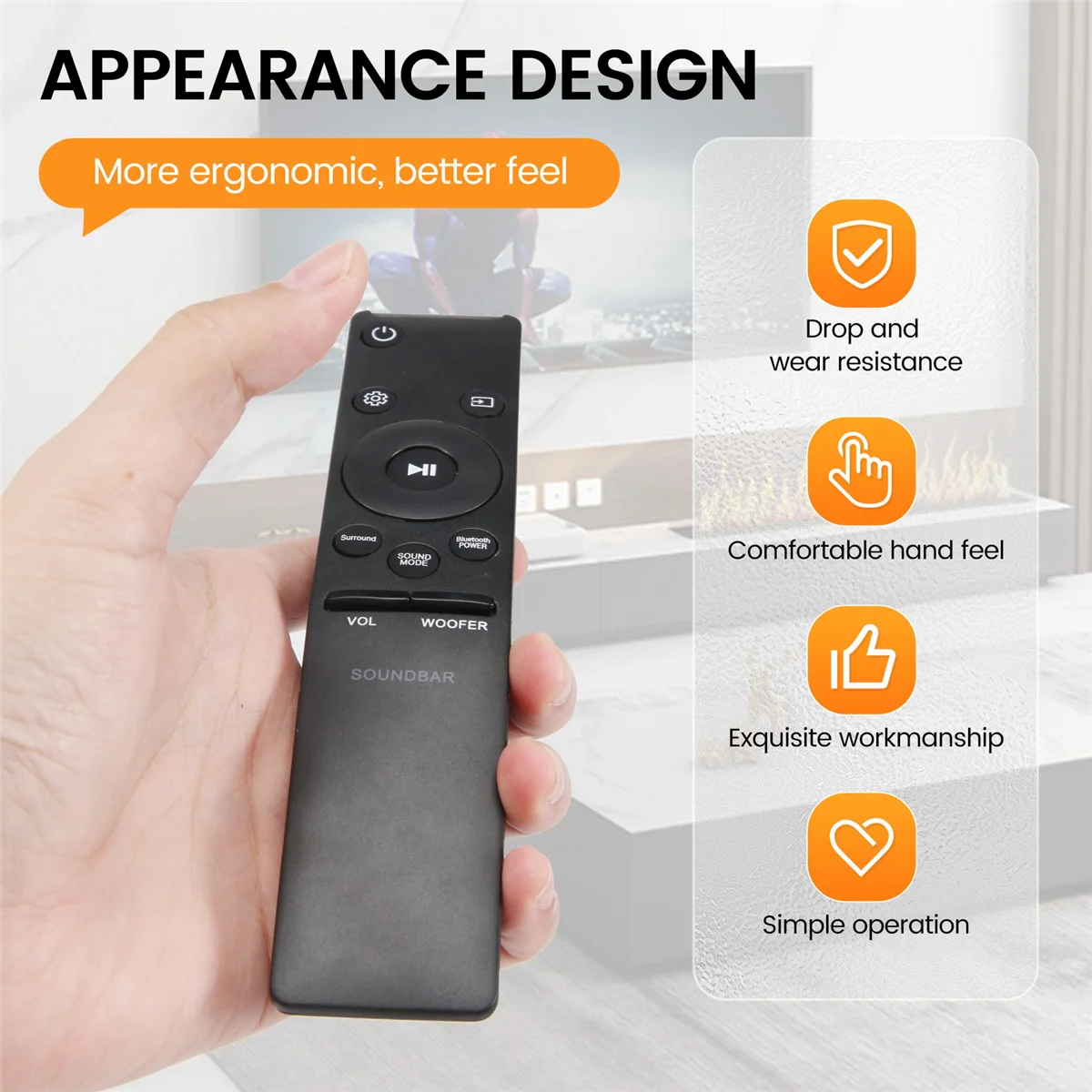 AH59-02758A Замените пульт дистанционного управления для звуковой панели Samsung HW-M450