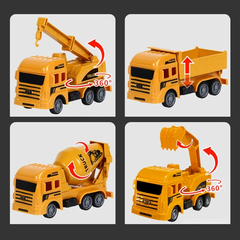 Инженерное городское транспортное средство набор строительных средств