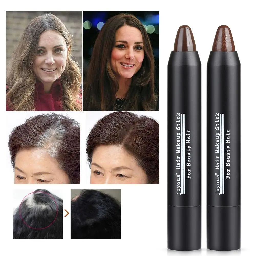 

3.5g Black Brown One-Time Hair dye Instant Gray Root Coverage Hair Color Cream Stick Temporary Cover Up White Hair Colour Dye