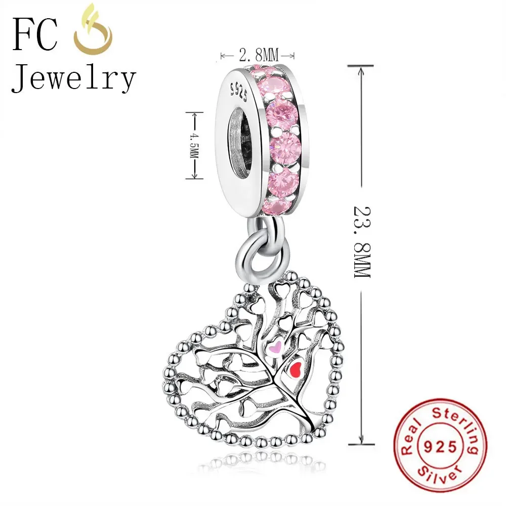 FC ювелирные изделия подходят оригинальный бренд шармы браслеты 925 Стерлинговое