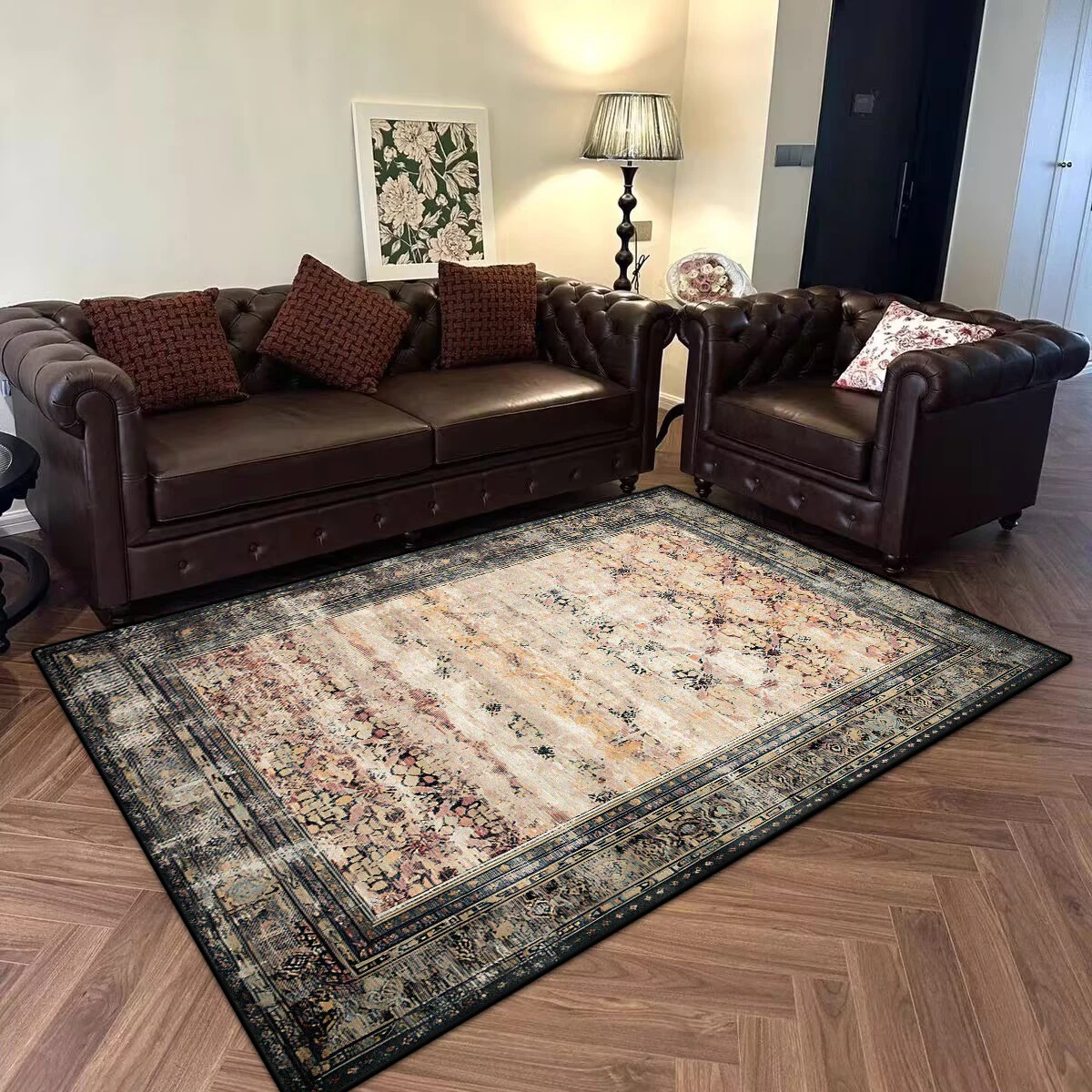 Винтажный персидский ковёр из полиэстера для спальни патимат магомедовна алибекова персидский язык и литература в дагестане культурно исторический контекст