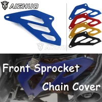 front chain guard for suzuki drz 400 sm 2005 2020 drz400sm accessories dr z 400e 400s 2018 cnc motorcycle sprocket protector
