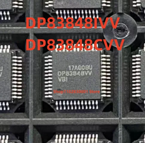 10 шт. новый DP83848VV DP83848IVV DP83848CVV QFP-48 100% хорошая интегральная схема
