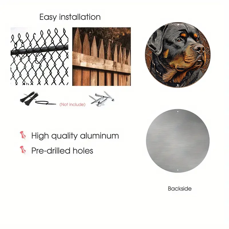 Весенний алюминиевый знак искусственное тиснение окрашенный круглый венок