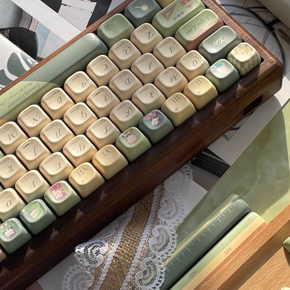 MBTI индивидуальная Клавиатура Cherry EOA Pbt для механической клавиатуры элегантная