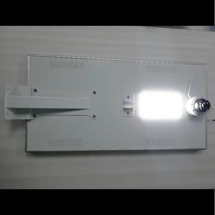 Светодиодный уличный фонарь с наружной камерой видеонаблюдения