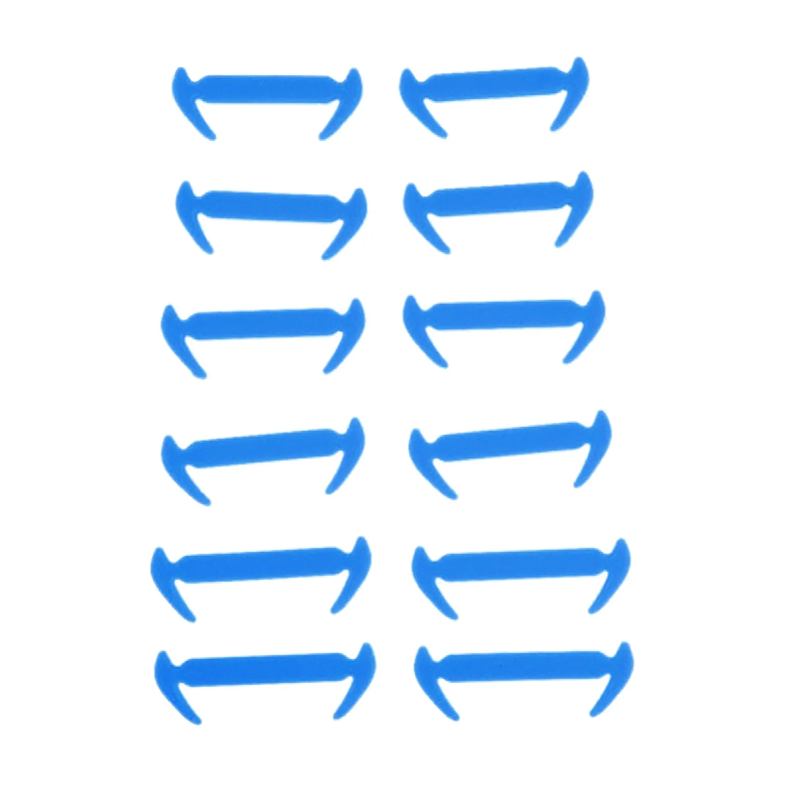 

12 шт., эластичные силиконовые шнурки для обуви, для взрослых и детей