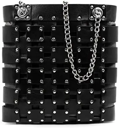 

Прочная кожаная сумка-тоут для женщин, сумка через плечо, коричневый кошелек ручной работы