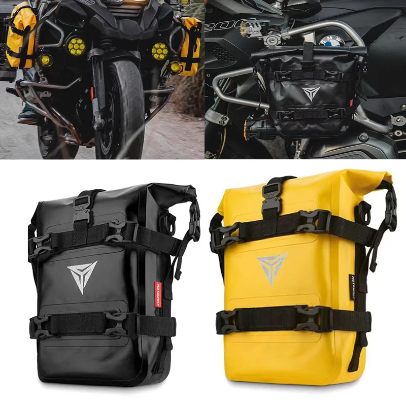 

Waterproof Bag Repair Tool Placement Bag For BMW R1200GS R1250GS For HONDA For Suzuki DL650 V-Strom 650 Frame Crash Bars Bag