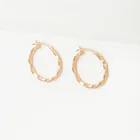 Золотые серьги конго 000-325486 НАШЕ ЗОЛОТО Our gold