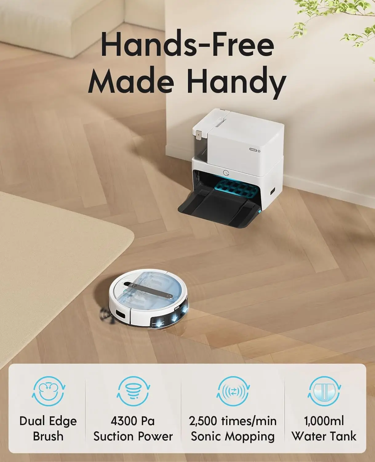 Робот-пылесос Yeedi Cube