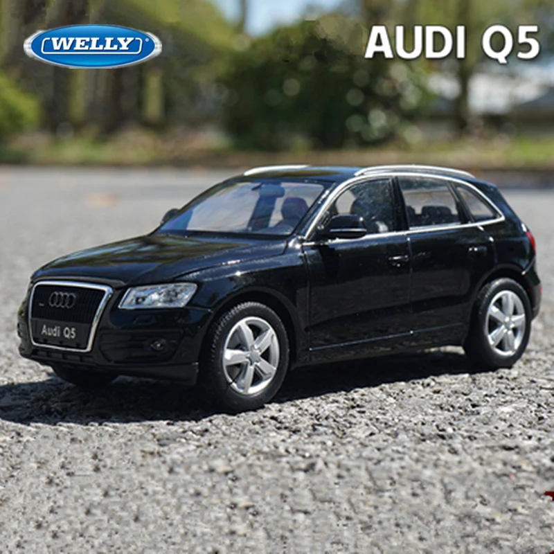 

Welly 1/24 Audi Q5 SUV Alloy Car Model Diecast Metal Toy Vehicles Car Model High Simulation Collection Childrens Gift Decoration