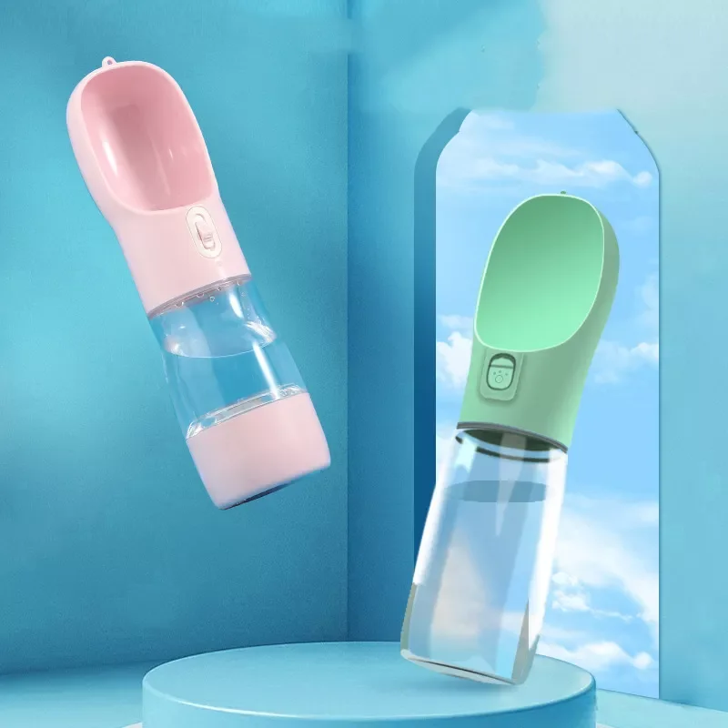

2023NEW Dog Water Bottle Dog Bowl Outdoor Walking Puppy Travel Water Bottle Portable Pet Drinking Bottle Pet Water Dispenser Fee