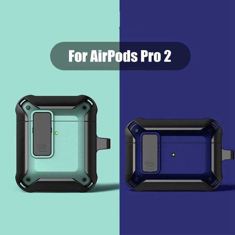

Чехол для AirPods Pro 2, чехол с переключателем для AirPods 3 Pro 2 1, чехол для airpod pro2 pro, чехол 2-го поколения, противоударный чехол для Air Pods Pro